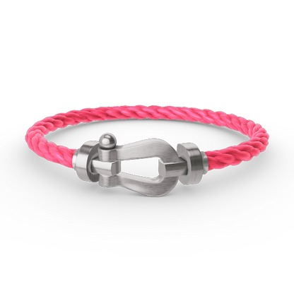 [Regal Gem]FORCE LARGE HORSESHOE NO DIAMOND BRACELET SILVER