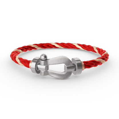 [Regal Gem]FORCE LARGE HORSESHOE NO DIAMOND BRACELET SILVER