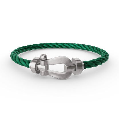 [Regal Gem]FORCE LARGE HORSESHOE NO DIAMOND BRACELET SILVER