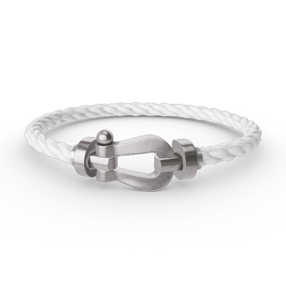 [Regal Gem]FORCE LARGE HORSESHOE NO DIAMOND BRACELET SILVER