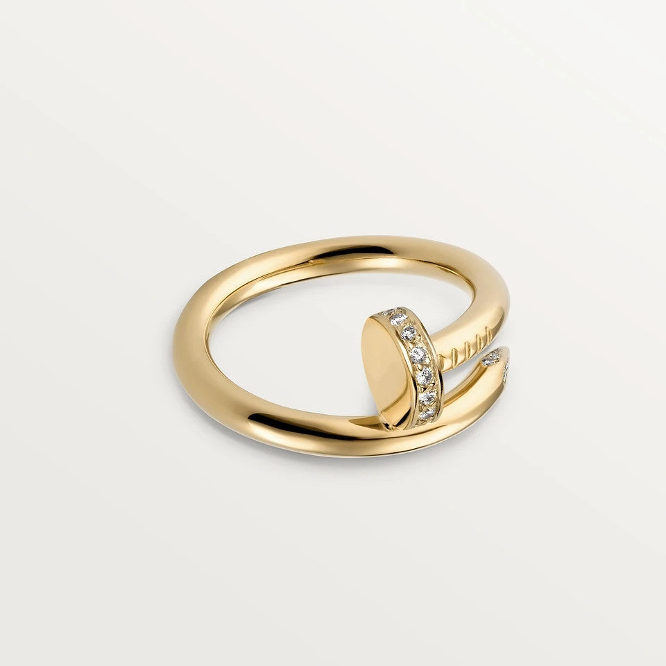 [Regal Gem]JUSTE RING 2.65MM GOLD DIAMOND