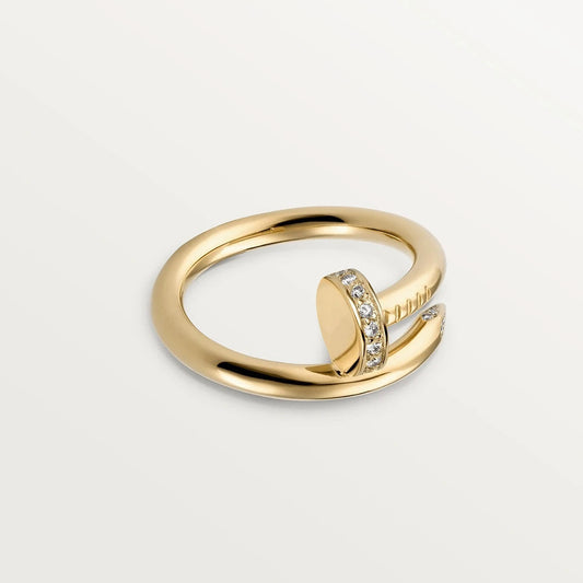 [Regal Gem]JUSTE RING 2.65MM GOLD DIAMOND