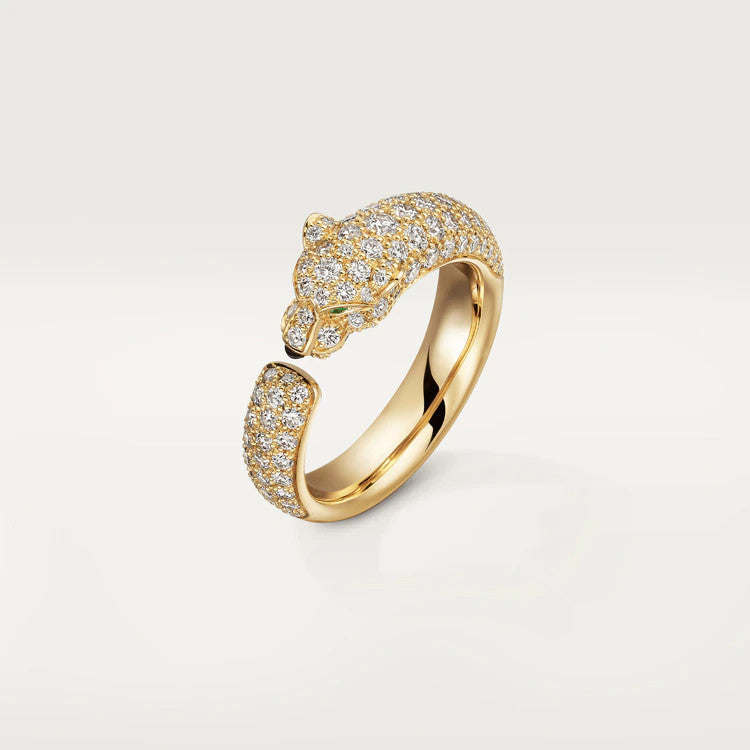 [Regal Gem]PANTHERE PINK GOLD DIAMOND RING