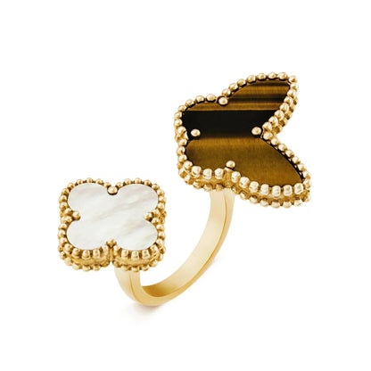 [Regal Gem]LUCKY BETWEEN THE FINGER RING